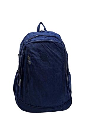  Klinkır Kadın Sırt Çantası Büyük Boy Yağmur Geçirmez Hafif Kumaş Çok Cepli Kadın Okul Sırt Çantası 45 Cm