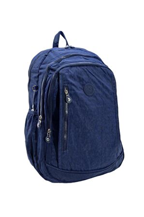  Klinkır Kadın Sırt Çantası Büyük Boy Yağmur Geçirmez Hafif Kumaş Çok Cepli Kadın Okul Sırt Çantası 45 Cm