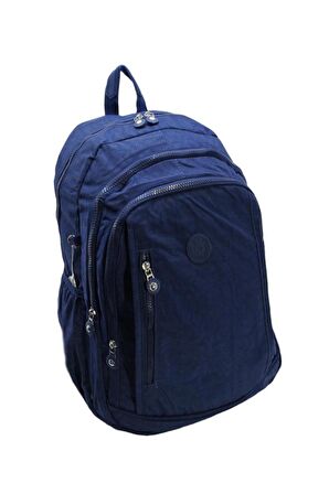  Klinkır Kadın Sırt Çantası Büyük Boy Yağmur Geçirmez Hafif Kumaş Çok Cepli Kadın Okul Sırt Çantası 45 Cm