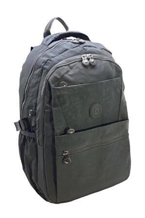 Çok Cepli Hafif Klinkır Kumaş Okul Sırt Çantası Unisex Çanta