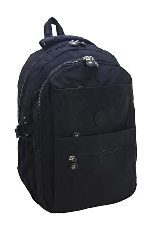 Çok Cepli Hafif Klinkır Kumaş Okul Sırt Çantası Unisex Çanta