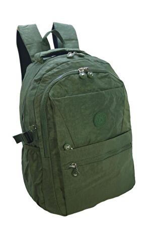 Çok Cepli Hafif Klinkır Kumaş Okul Sırt Çantası Unisex Çanta