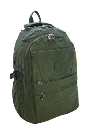 Çok Cepli Hafif Klinkır Kumaş Okul Sırt Çantası Unisex Çanta