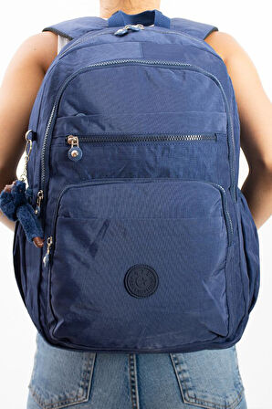 571 Collection Okul Çantası Çok Cepli Yağmur Geçirmez Klinkır Kumaş