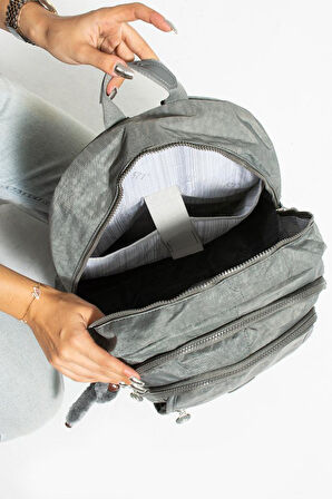 571 Collection Sırt Çantası Unisex 43*30 Cm Okul Çantası Klinkır Kumaş
