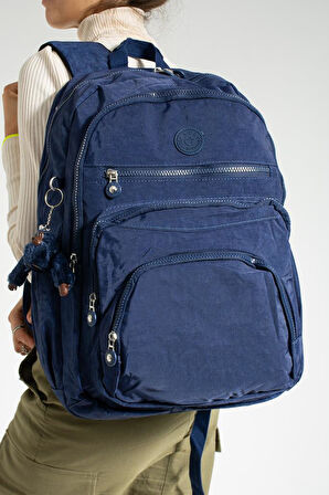 571 Collection Lise Üniversite Sırt Çantası Seyahat Çantası Yağmur Geçirmez 43*30 Cm 