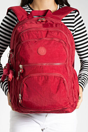 571 Collection Okul Sırt Çantası Lise Üniversite İlköğretim Çantası 45*30 Cm Hafif Klinkır Kumaş