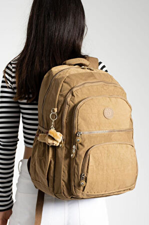 571 Collection Okul Sırt Çantası Lise Üniversite İlköğretim Çantası 45*30 Cm Hafif Klinkır Kumaş