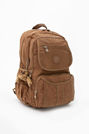 Lise Okul Sırt Çantası Çok Cepli Okul Çantası Hafif Klinkır Kumaş 43*30 Cm Seyahat Çantası