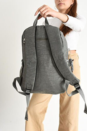 Okul Sırt Çantası Klinkır Kumaş Hafif Çok Cepli 571 Collection 45*30 Cm