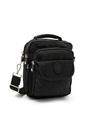 571 Collection Klinkır Kumaş Unisex Postacı Çanta Elde Tutma Çapraz Askılı Omuz Çantası 25*15 Cm