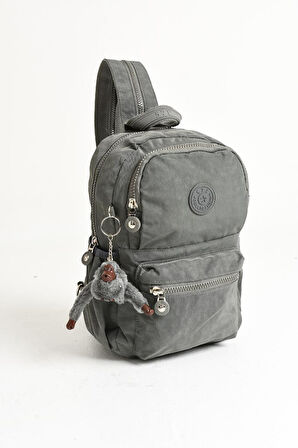 Body Bag Göğüs Çantası Çok Cepli Hafif Klinkır Kumaş Unisex Bady Bag Sırt Çantası 30*20 Cm 
