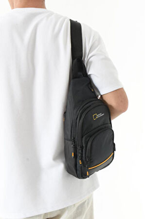 Body Bag Çanta Erkek Göğüs Sırt Çantası Fonksiyonel Kullanım BadyBag 27*15 Cm Paraşüt Kumaş