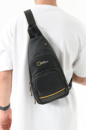 Body Bag Çanta Erkek Göğüs Sırt Çantası Fonksiyonel Kullanım BadyBag 27*15 Cm Paraşüt Kumaş