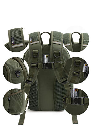 Unisex Günlük Sırt Çantası Seyahat Çantası Treeking Yürüyüş Çantası 42*30 Cm Outdoor Kamp Çantası