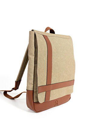 Kadın Sırt Çantası 35*22 Cm Kanvas Kumaş Laptop Bölmeli Business Sırt Çantası Okul Çantası Mega Bag