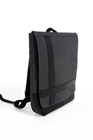 Erkek Sırt Çantası 35*22 Cm Kanvas Kumaş Laptop Bölmeli Business Sırt Çantası Okul Çantası Mega Bag