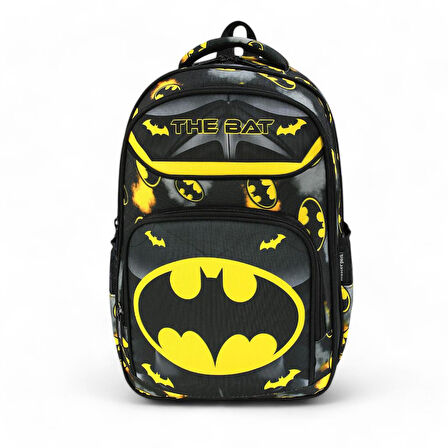 İlkokul Çantası 2'li Takım >Termoslu Beslenme Çantası 42*30 Cm Erkek İlköğretim Çantası 