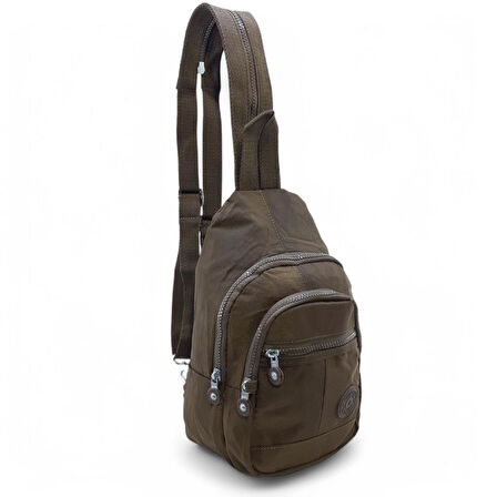 Body Bag Göğüs Çantası Klinkır Kumaş Çok Cepli 30*18 Cm Bady Bag Sırt Çantası Hafif Kumaş 