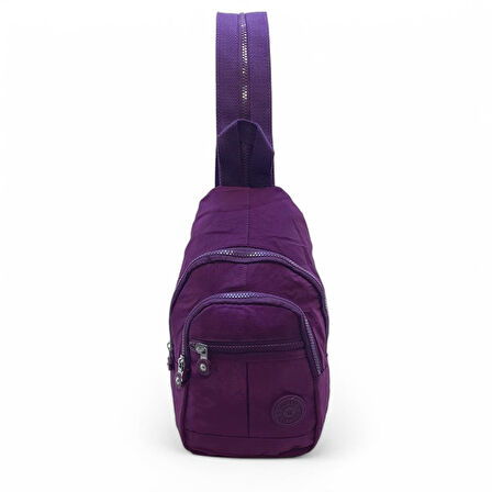 Body Bag Göğüs Çantası Klinkır Kumaş Çok Cepli 30*18 Cm Bady Bag Sırt Çantası Hafif Kumaş 