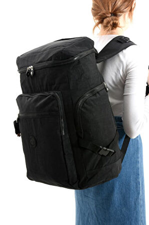 Unisex Dağcı Çantası Kamp Çantası Seyahat Çantası Hafif Klinkır Kumaş Outdoor Çanta 50*30 Cm