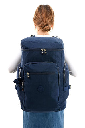 Unisex Dağcı Çantası Kamp Çantası Seyahat Çantası Hafif Klinkır Kumaş Outdoor Çanta 50*30 Cm