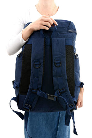Unisex Dağcı Çantası Kamp Çantası Seyahat Çantası Hafif Klinkır Kumaş Outdoor Çanta 50*30 Cm