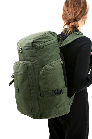 Unisex Dağcı Çantası Kamp Çantası Seyahat Çantası Hafif Klinkır Kumaş Outdoor Çanta 50*30 Cm