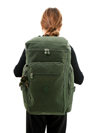 Unisex Dağcı Çantası Kamp Çantası Seyahat Çantası Hafif Klinkır Kumaş Outdoor Çanta 50*30 Cm