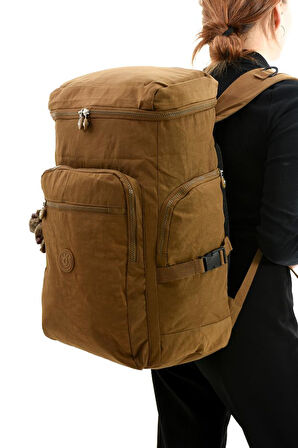Unisex Dağcı Çantası Kamp Çantası Seyahat Çantası Hafif Klinkır Kumaş Outdoor Çanta 50*30 Cm