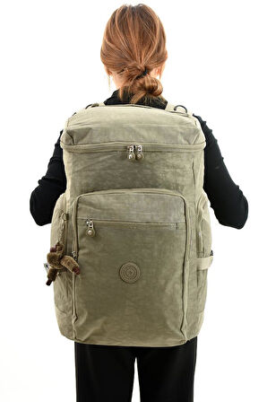 Unisex Dağcı Çantası Kamp Çantası Seyahat Çantası Hafif Klinkır Kumaş Outdoor Çanta 50*30 Cm