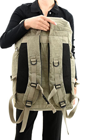 Unisex Dağcı Çantası Kamp Çantası Seyahat Çantası Hafif Klinkır Kumaş Outdoor Çanta 50*30 Cm