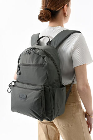 Unisex Sırt Çantası Paraşüt Kumaş Hafif Çok Cepli Yağmur İtici Kumaş 40*28 Cm 571 Collection