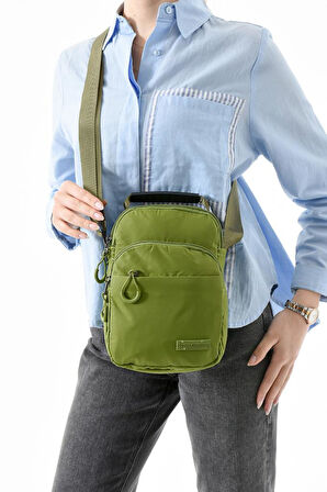 571 Collection Paraşüt Kumaş Unisex Postacı Çanta Elde Tutma Çapraz Askılı Omuz Çantası 25*15 Cm
