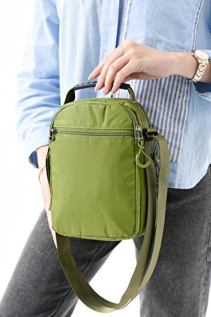 571 Collection Paraşüt Kumaş Unisex Postacı Çanta Elde Tutma Çapraz Askılı Omuz Çantası 25*15 Cm