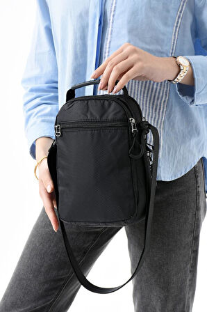 571 Collection Paraşüt Kumaş Unisex Postacı Çanta Elde Tutma Çapraz Askılı Omuz Çantası 25*15 Cm