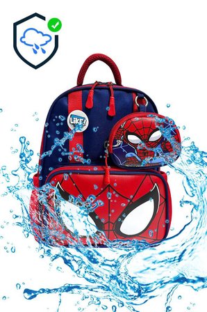 Anaokulu Sırt Çantası Spiderman Benzeri Erkek Çocuk Kreş Çantası 33*25 Cm Ortopedik Örümcek Adam