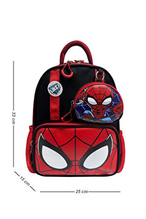 Anaokulu Sırt Çantası Spiderman Benzeri Erkek Çocuk Kreş Çantası 33*25 Cm Ortopedik Örümcek Adam