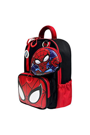 Anaokulu Sırt Çantası Spiderman Benzeri Erkek Çocuk Kreş Çantası 33*25 Cm Ortopedik Örümcek Adam