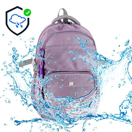 Unisex Lise Sırt Çantası Ortaokul Sırt Çantası 45*32 Cm Anahtarlık Hediyeli 