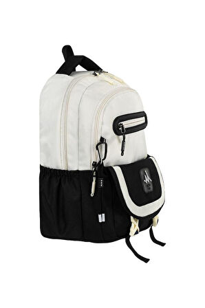 Unisex Lise Sırt Çantası Ortaokul Sırt Çantası 45*32 Cm Anahtarlık Hediyeli 