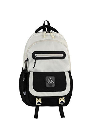 Unisex Lise Sırt Çantası Ortaokul Sırt Çantası 45*32 Cm Anahtarlık Hediyeli 