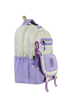 Unisex Lise Sırt Çantası Ortaokul Sırt Çantası 45*32 Cm Anahtarlık Hediyeli 
