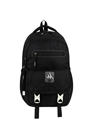 Unisex Lise Sırt Çantası Ortaokul Sırt Çantası 45*32 Cm Anahtarlık Hediyeli 
