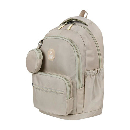 Unisex Lise Sırt Çantası Ortaokul Sırt Çantası 47*32 Cm Cüzdan-Anahtarlık Hediyeli 