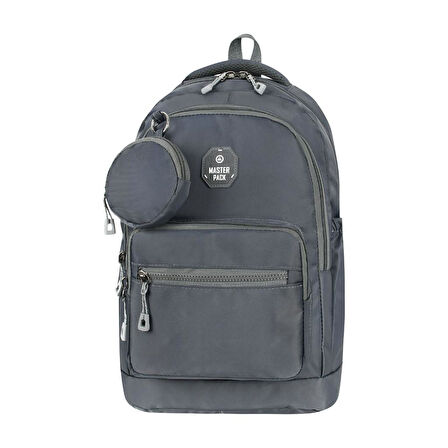 Unisex Lise Sırt Çantası Ortaokul Sırt Çantası 47*32 Cm Cüzdan-Anahtarlık Hediyeli 