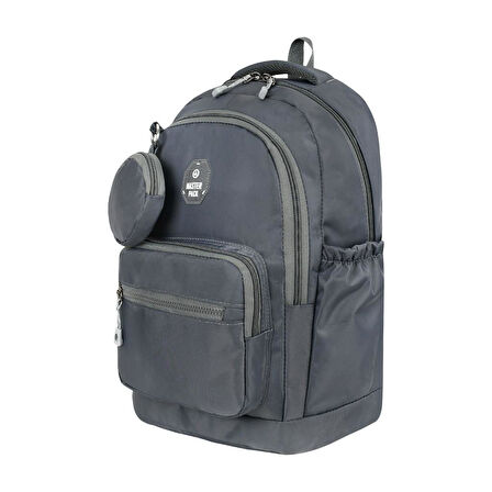 Unisex Lise Sırt Çantası Ortaokul Sırt Çantası 47*32 Cm Cüzdan-Anahtarlık Hediyeli 