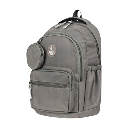 Unisex Lise Sırt Çantası Ortaokul Sırt Çantası 47*32 Cm Cüzdan-Anahtarlık Hediyeli 
