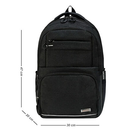 Unisex Lise Sırt Çantası Ortaokul Sırt Çantası 47*32 Cm Kalın Su Geçirmez Kumaş 