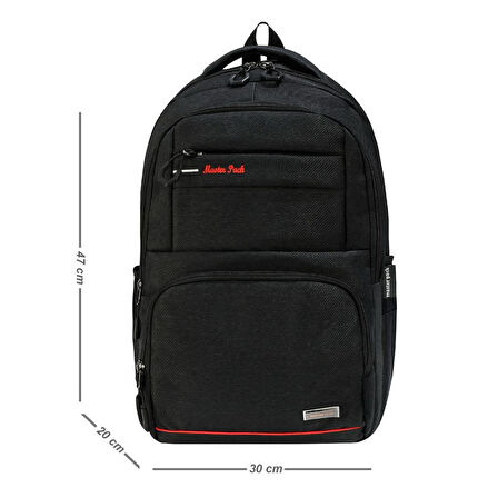 Unisex Lise Sırt Çantası Ortaokul Sırt Çantası 47*32 Cm Kalın Su Geçirmez Kumaş 